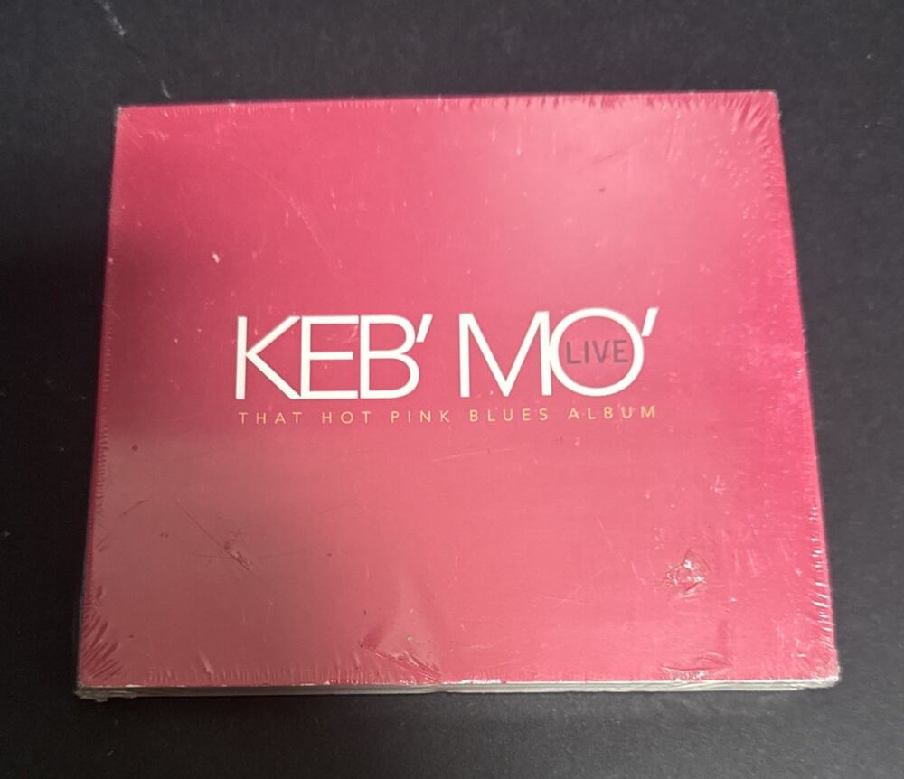 Keb' Mo' Live CD That Hot Pink Blues Album Sealed Electric Blues Dangerous Mood
